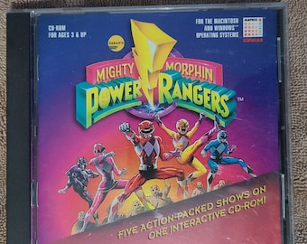 Mighty Morphin Power Rangers Interactive Cd-rom 1994 - Etsy