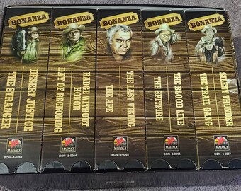 Bonanza collector's edition 10 vhs cassettes