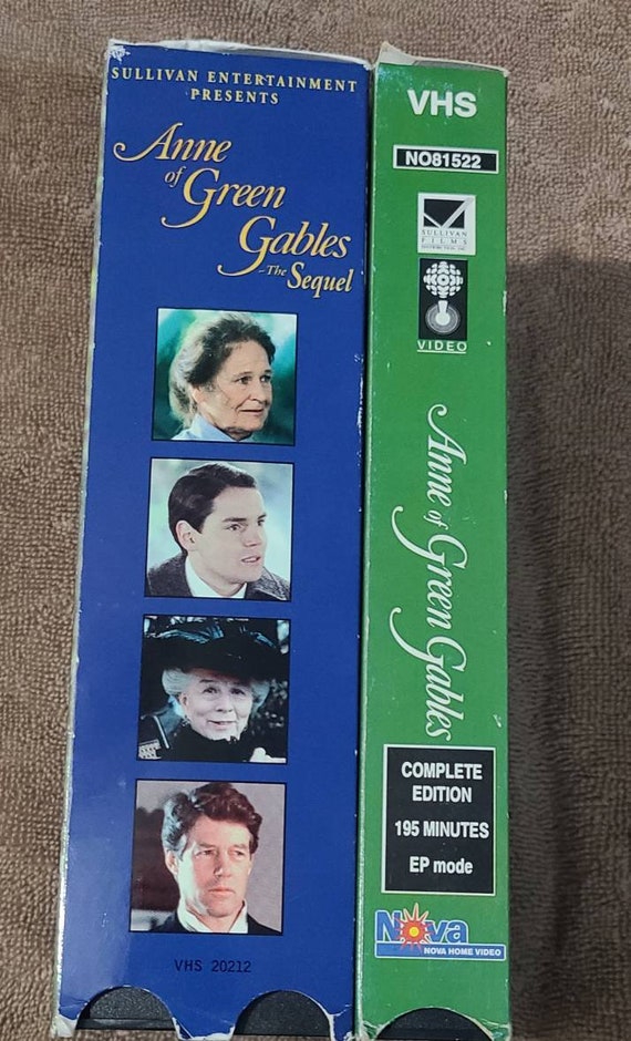 Anne of Green Gables Vhs Lot - Etsy Canada
