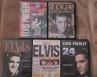 Elvis dvd lot