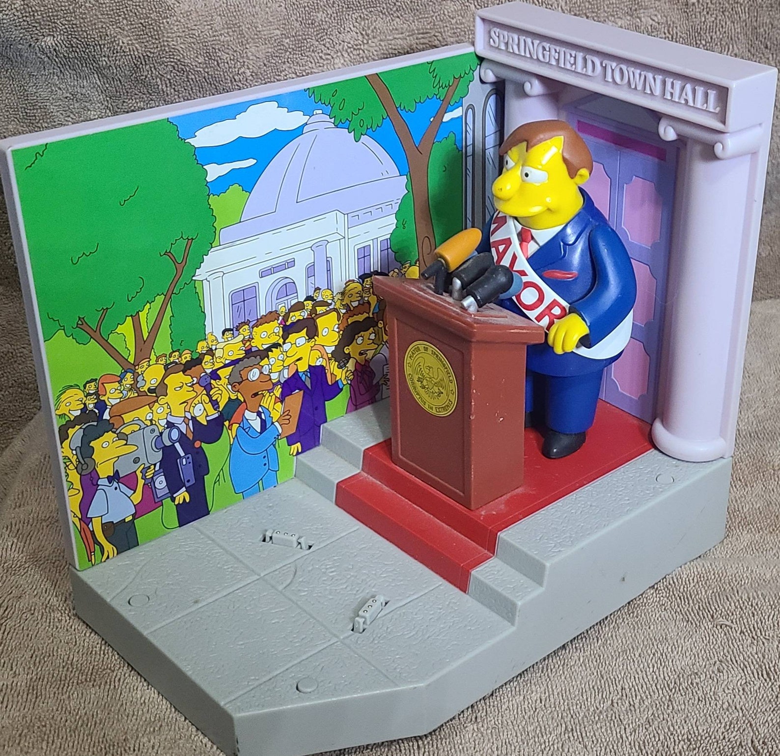 simpsons interactive playsets