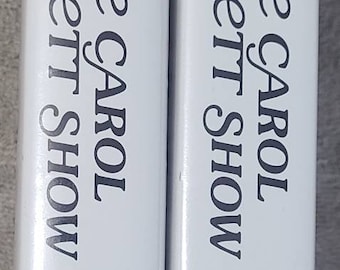 Carol Burnett show vhs 2 tapes