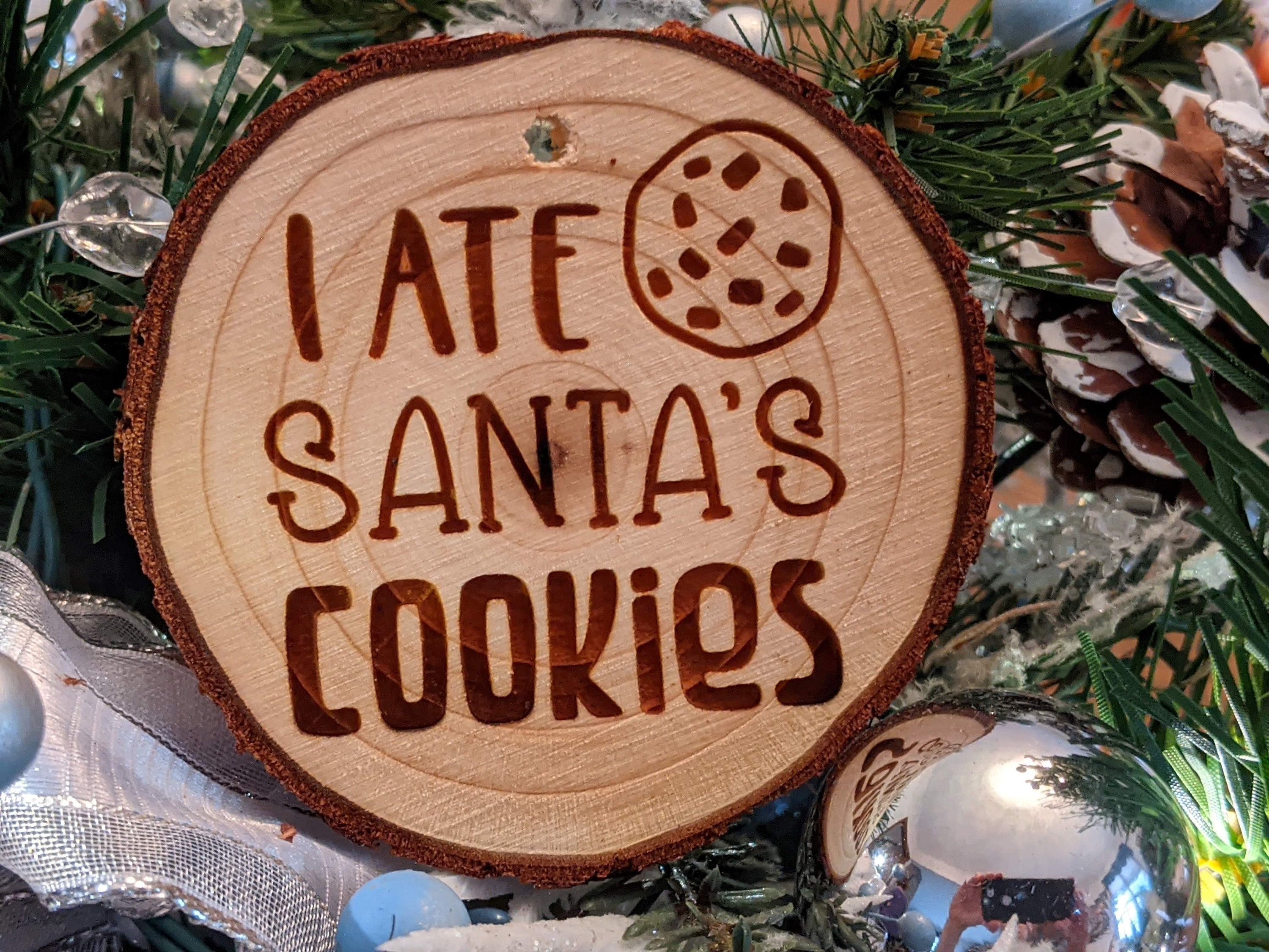 Baking Themed Christmas Ornaments Set of 6 Wood Burned  Etsy