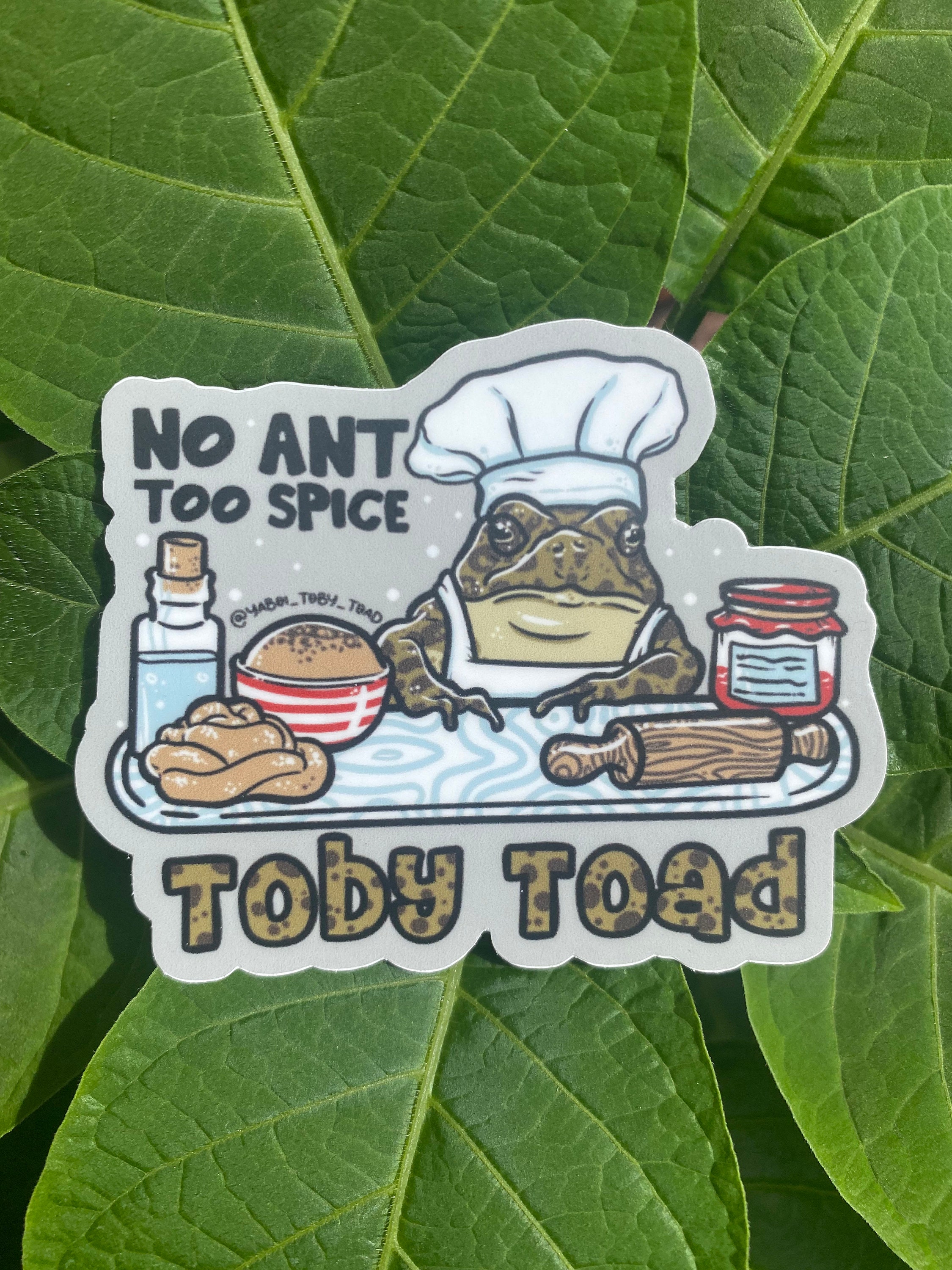 Too Spice Vinyl Sticker 3x2.51