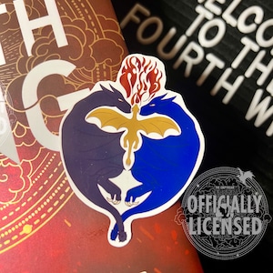 Tairn, Sgaeyl & Andarna sticker | Fourth Wing Officially Licensed | Violet Sorrengail Xaden Riorson Wingleader Dragons basgiath war college