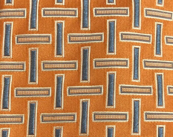 Men's Extra Long Bronze ~ Camel  Silk Tie main image 1