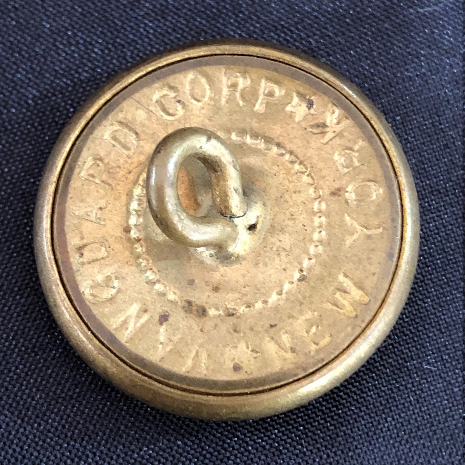 Vintage Naval Officer Military Uniform Brass Buttons Three Etsy