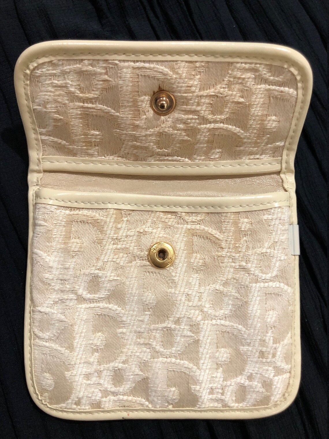 dior coin purse keychain