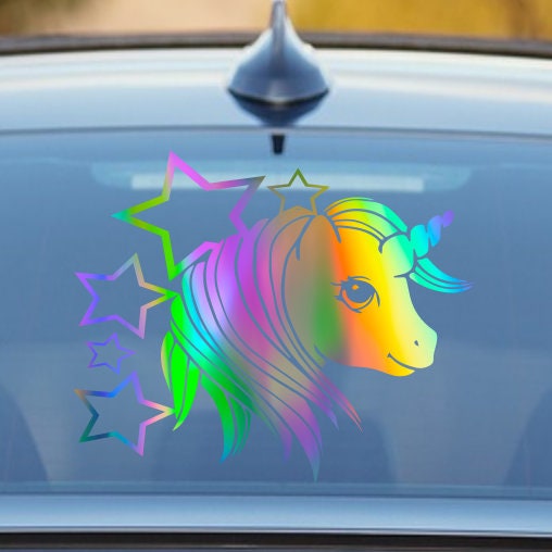 Unicorn car sticker - .de