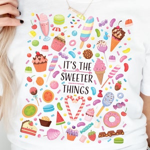 vintage Saint-Valentin chemise bonbons gâteau aux fraises coeurs de bonbons chemise mignonne Saint-Valentin t-shirt sois à moi bonbons t-shirt les petites choses t-shirt unisexe