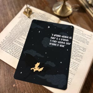 Inspired Fourth Wing Kindle Insert cardstock