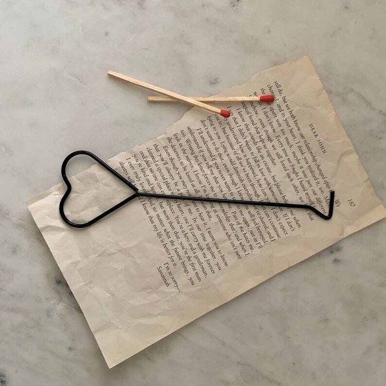 Heart Candle Wick Dipper Snuffer Candle Lover Gift Candle Etsy