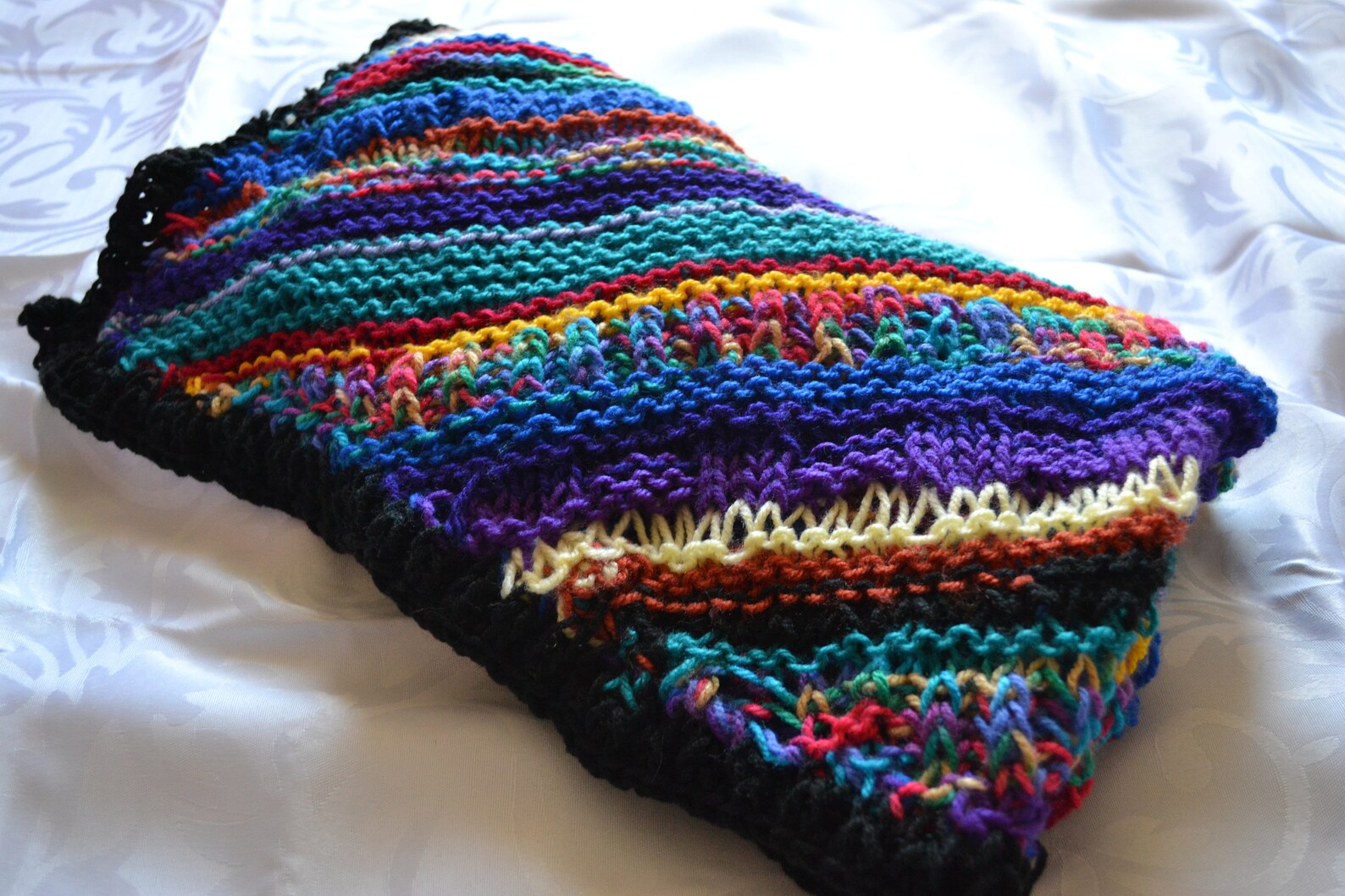 Hand Knitted Throw Rugs Etsy