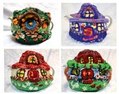 Novelty Cottage Tea Cosies