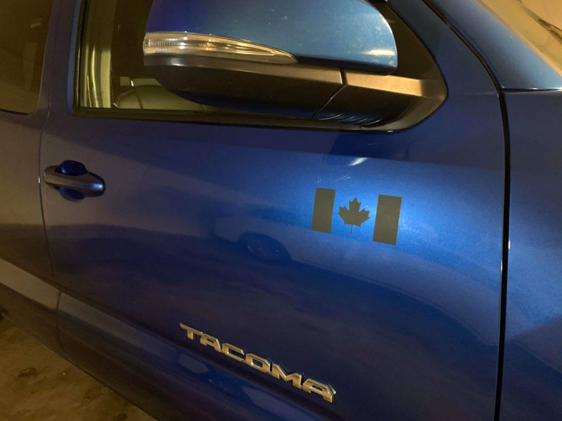 Canada Flag Sticker Canada Flag Car or Truck Decal made of Etsy