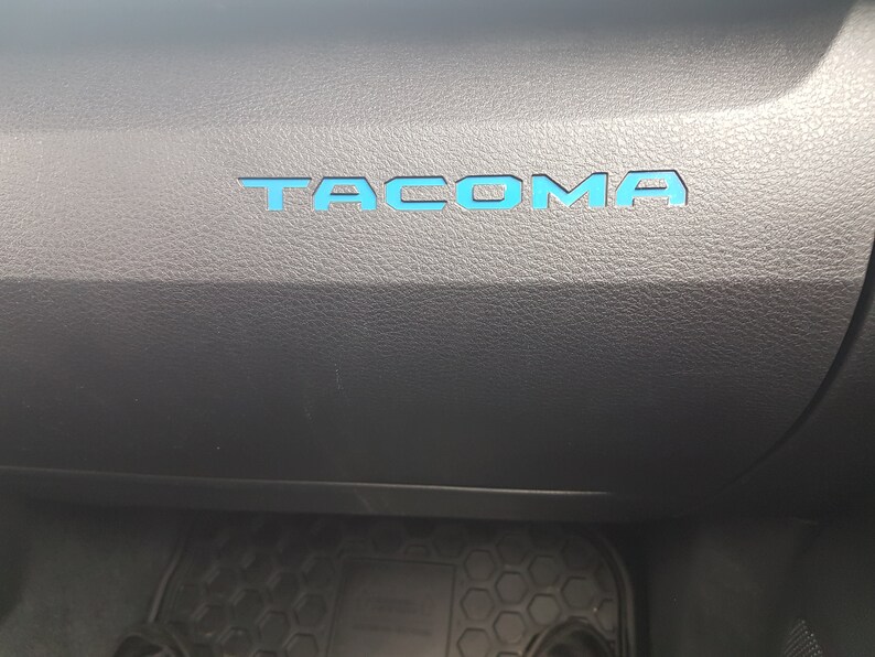 Glove Box Letters Vinyl Decal for 3rd Gen Toyota Etsy