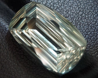 Pierre précieuse de prasiolite de qualité supérieure - améthyste verte naturelle facettée 10,00 CTS - taille coussin 18 x 11 mm - pierre transparente en vrac pour la fabrication de bijoux