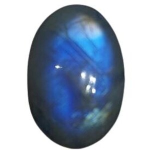 Natural moonstone cabochon - loose natural orthoclase feldspar gemstone 23.15 CTS - oval 23 x 16 mm - adularescent stone - July birthstone