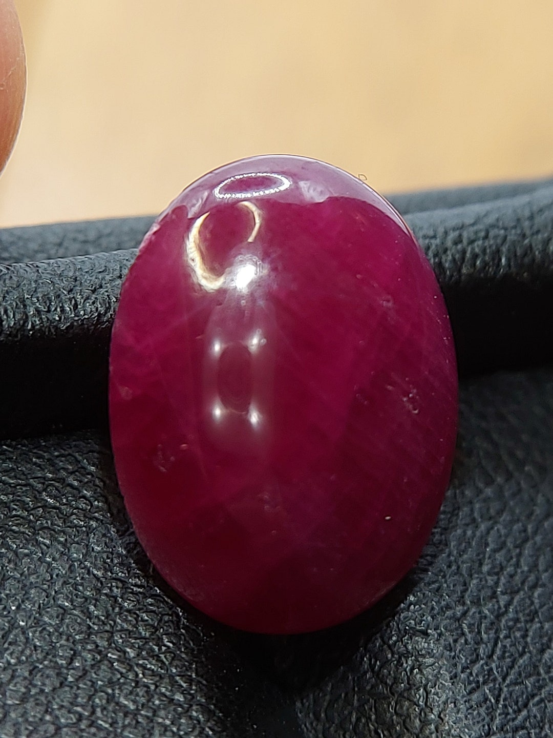 100% Earth Mined Ruby Cabochon - Untreated Natural Ruby Gemstone
