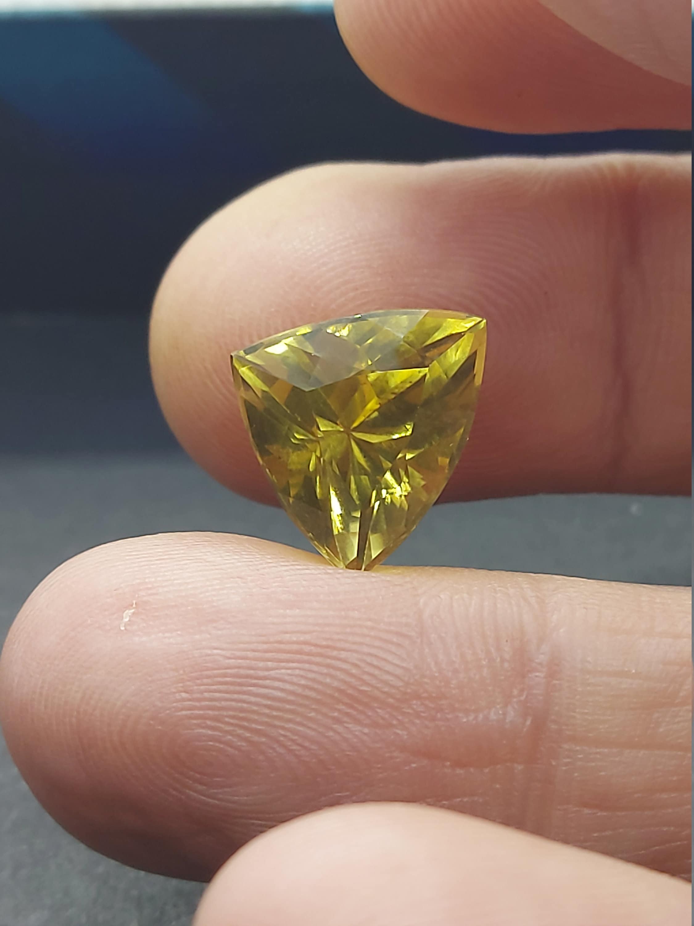 AAA天然シトリン宝石 - ルースファセットシトリン8.20 CTS