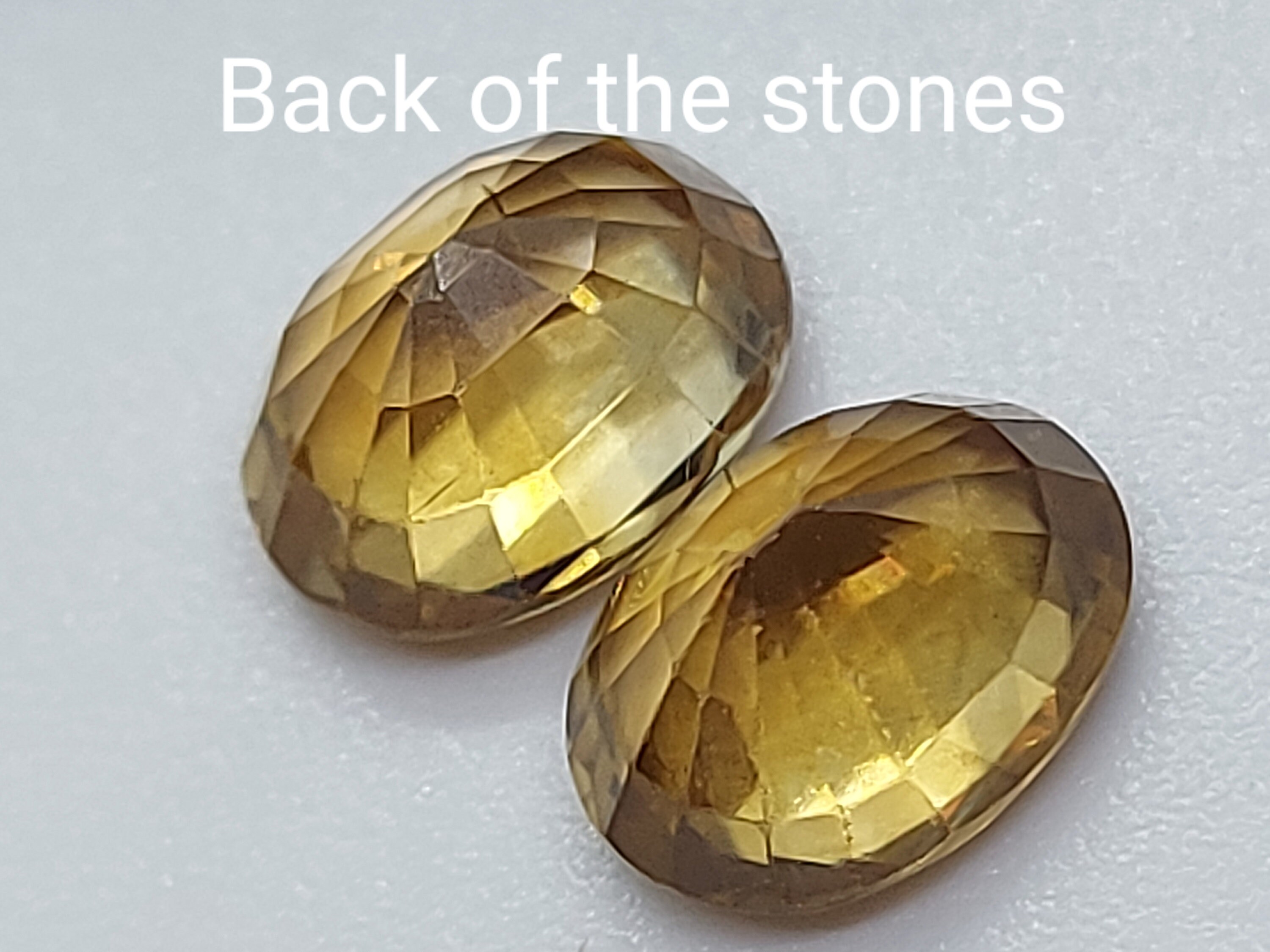 High Quality Zircon Gemstone - Natural Faceted Gold Stone