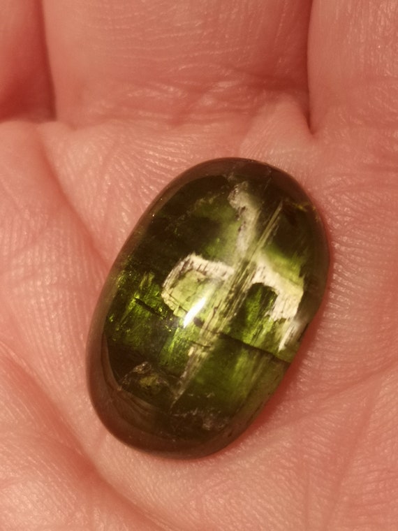 Natural Cats eye Turmaline gemstone loose Tourmaline Etsy México