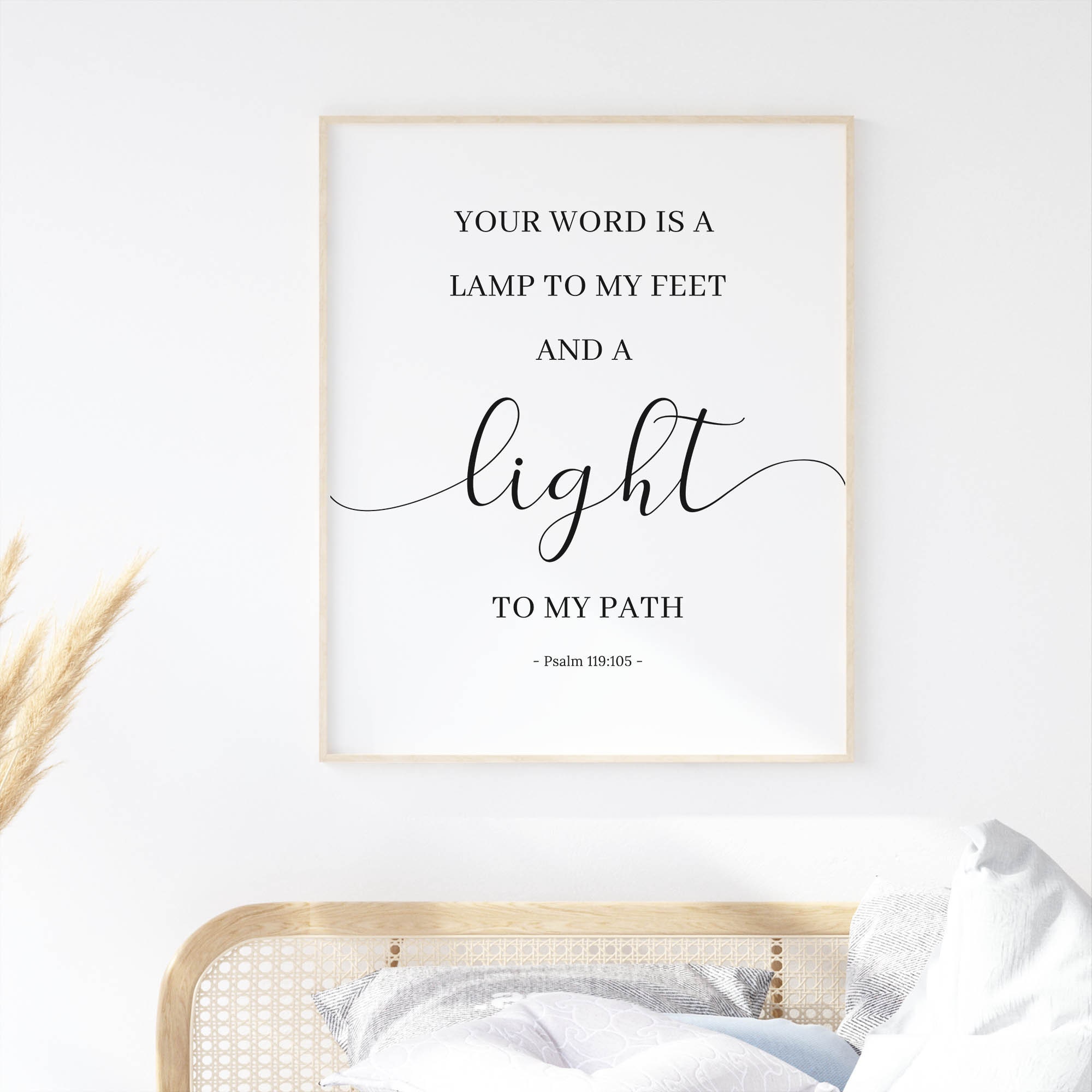 Psalm 119:105 Your Word is A Lamp to My Feet and A Light to My Path ...