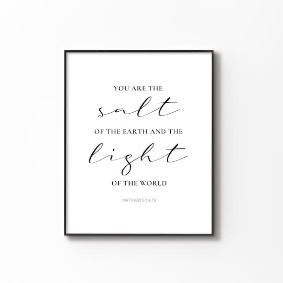 Salt And Light {Poster} Salt And Light {Poster}