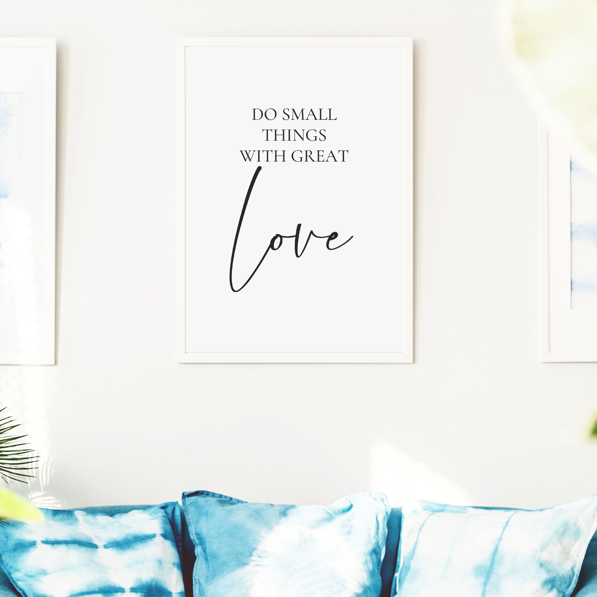 Do Small Things With Great Love Printable Wall Art Love Quote - Etsy ...