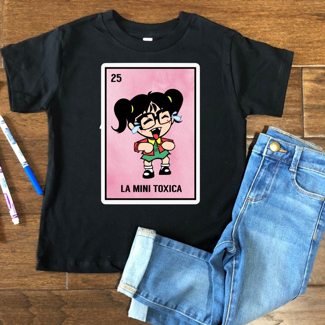 La Mini Tóxica Personalized Cartoon Picture Loteria Card - Etsy