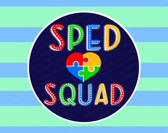 Special Education Teachers,SPED Sticker, Teacher Gift,Teacher Appreciation,Autism Awareness Decal ,Special Needs Teachers,Special Ed,Die Cut