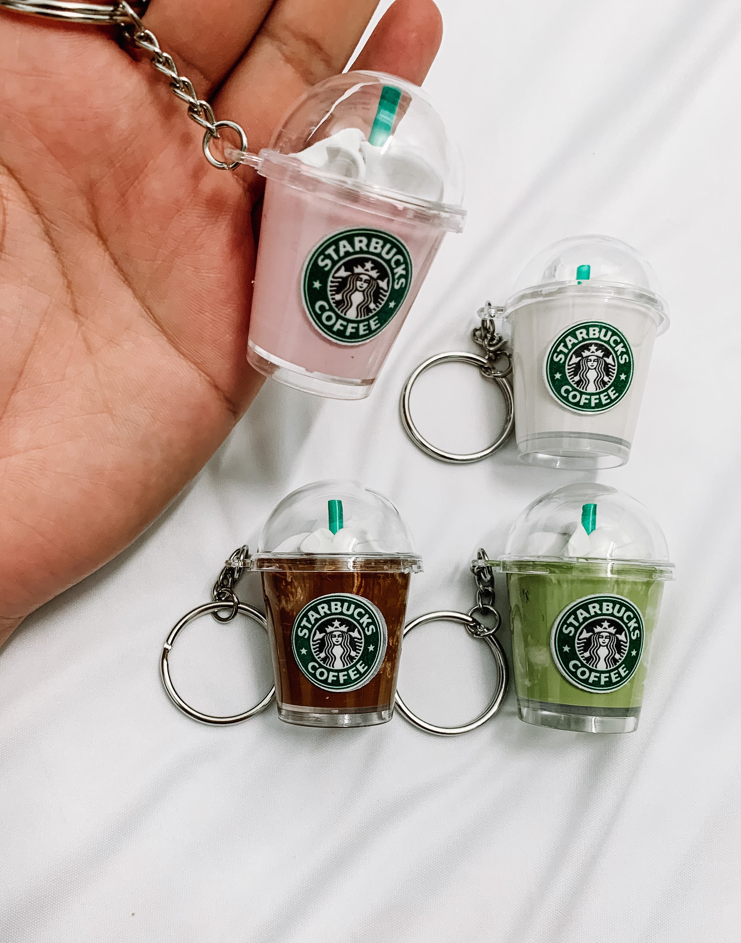 Starbucks Mini Frappe Keychains Mocha Frappe Keychain Etsy