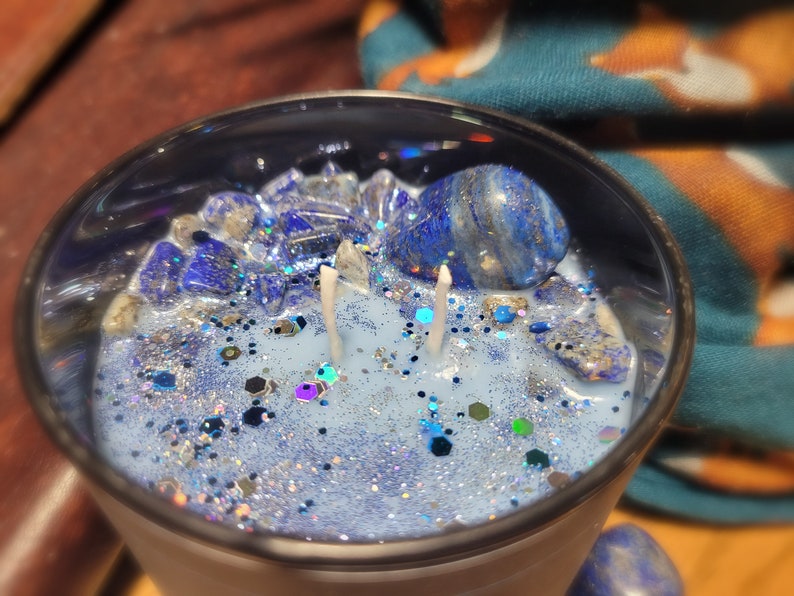 Lapis Lazuli Blueberry Cheesecake