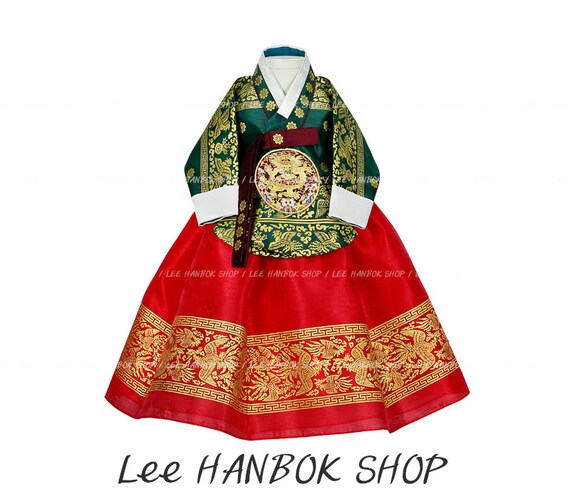 Set Baby Girl Hanbok Dress Korean 