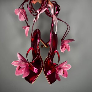 Orquidia Heels (Magenta/Pink)