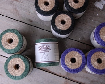 Twine with dual colours