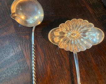 Silver Plated French Ladles