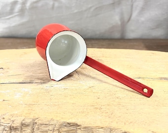 Vintage Turkish Enamel Pot