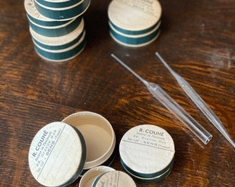 French Vintage Pill boxes - set of 3
