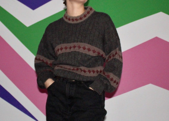 Vintage 90s Unisex Wool Knit