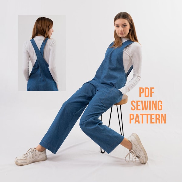 Dungaree Pattern Etsy UK