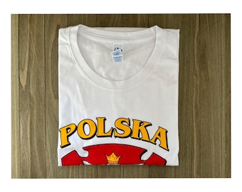 POLAND T-SHIRT POLISH Eagle Polish Flag Pride T-shirt