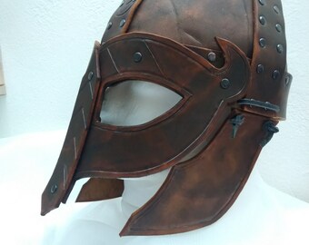 Leather helmet Nordmann