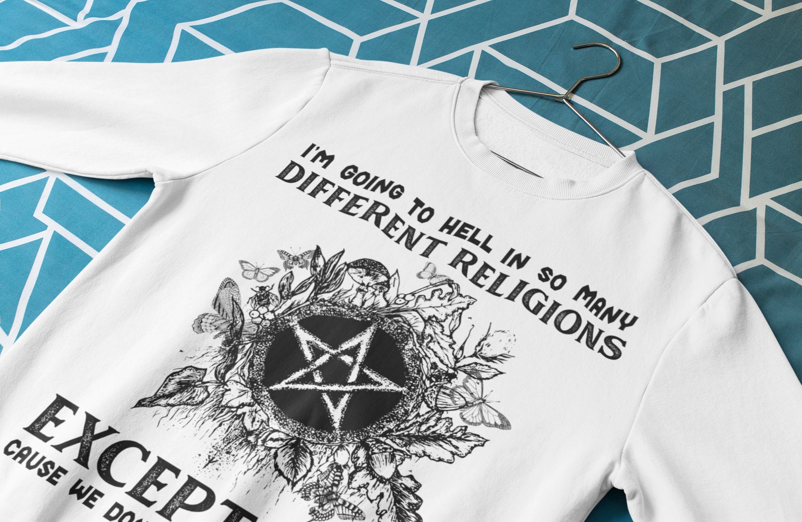 I�m Going To Hell In Many Religions Witch Shirt Etsy
