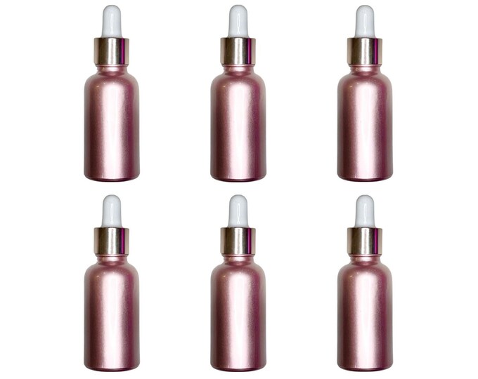 Gold Dropper Empty Sample Bottles 1ml Drams Pack of 12 Etsy