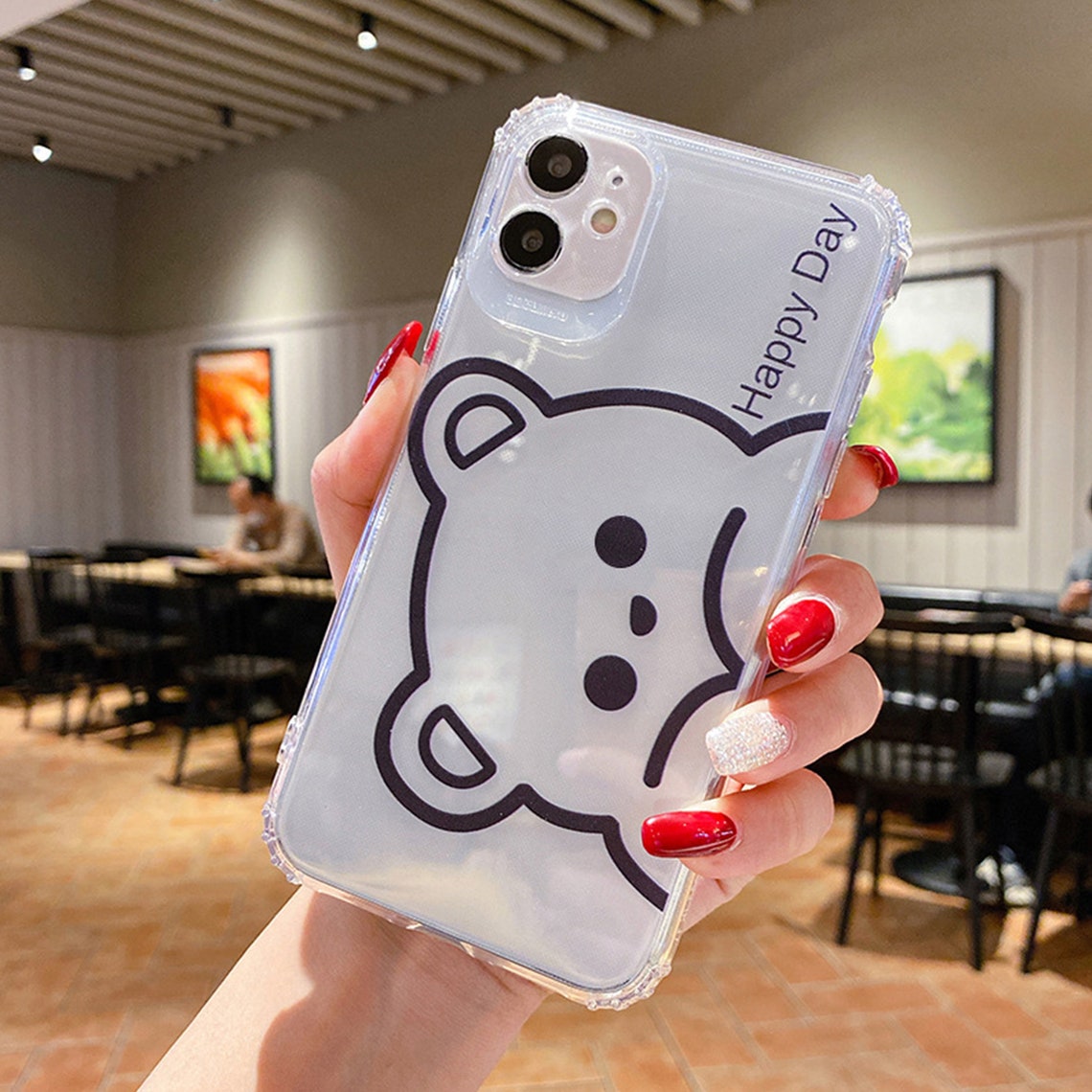 Bear Iphone Case Iphone 13 Pro Max Case Iphone 12 Pro Case Etsy