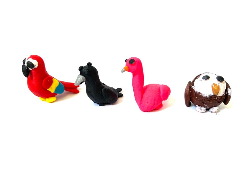 Roblox Adopt Me Legendary Pets Parrot Crow Flamingo Owl | Etsy