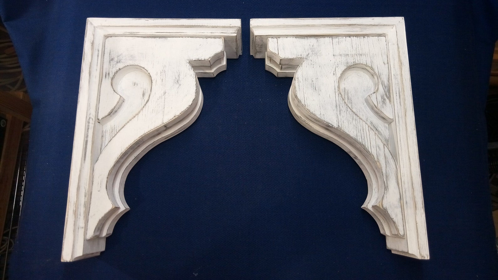 Victorian Wood Shelf Bracket Rustic Home Decor Handmade Etsy