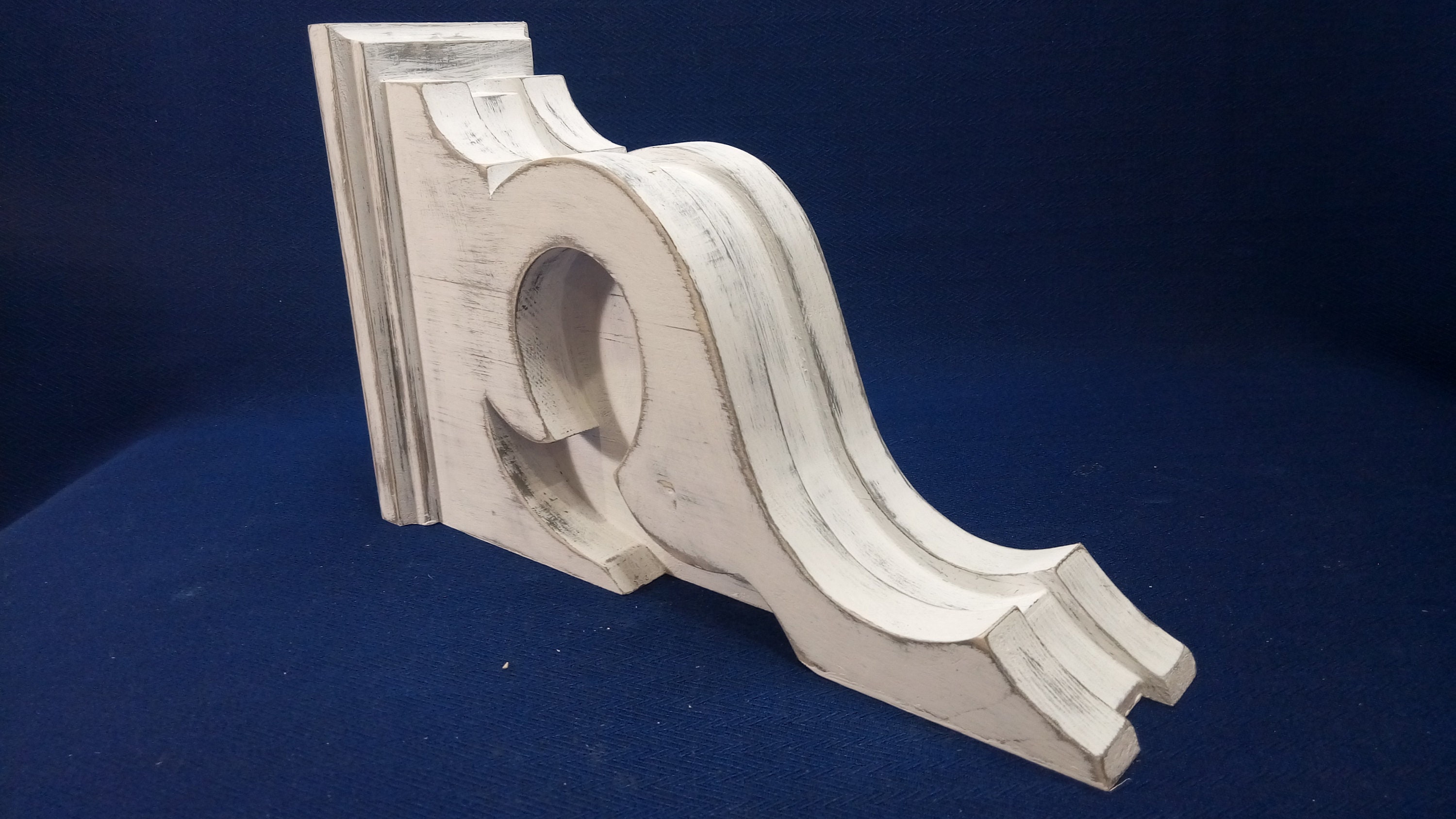 Soporte de estante de madera victoriana decoración rústica del | Etsy