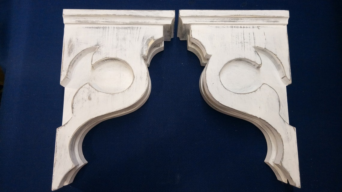 Victorian Wood Shelf Bracket Rustic Home Decor Handmade Etsy